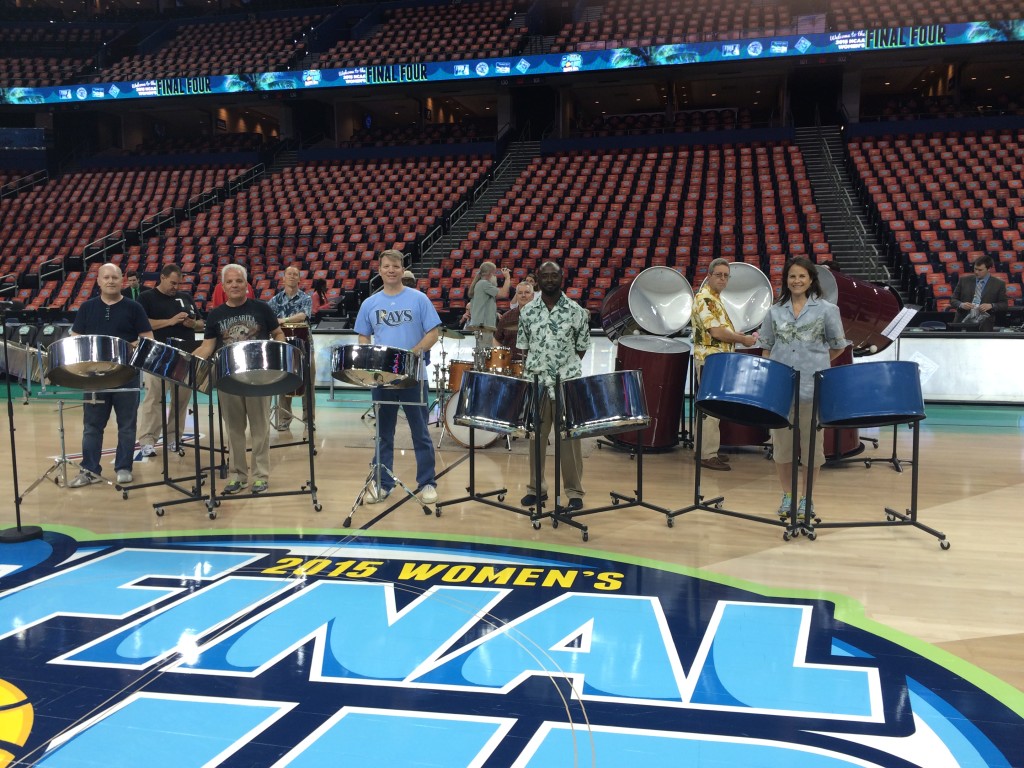 NCAA Women's Final Four Halftime Show Tampa Bay Steel Orchestra